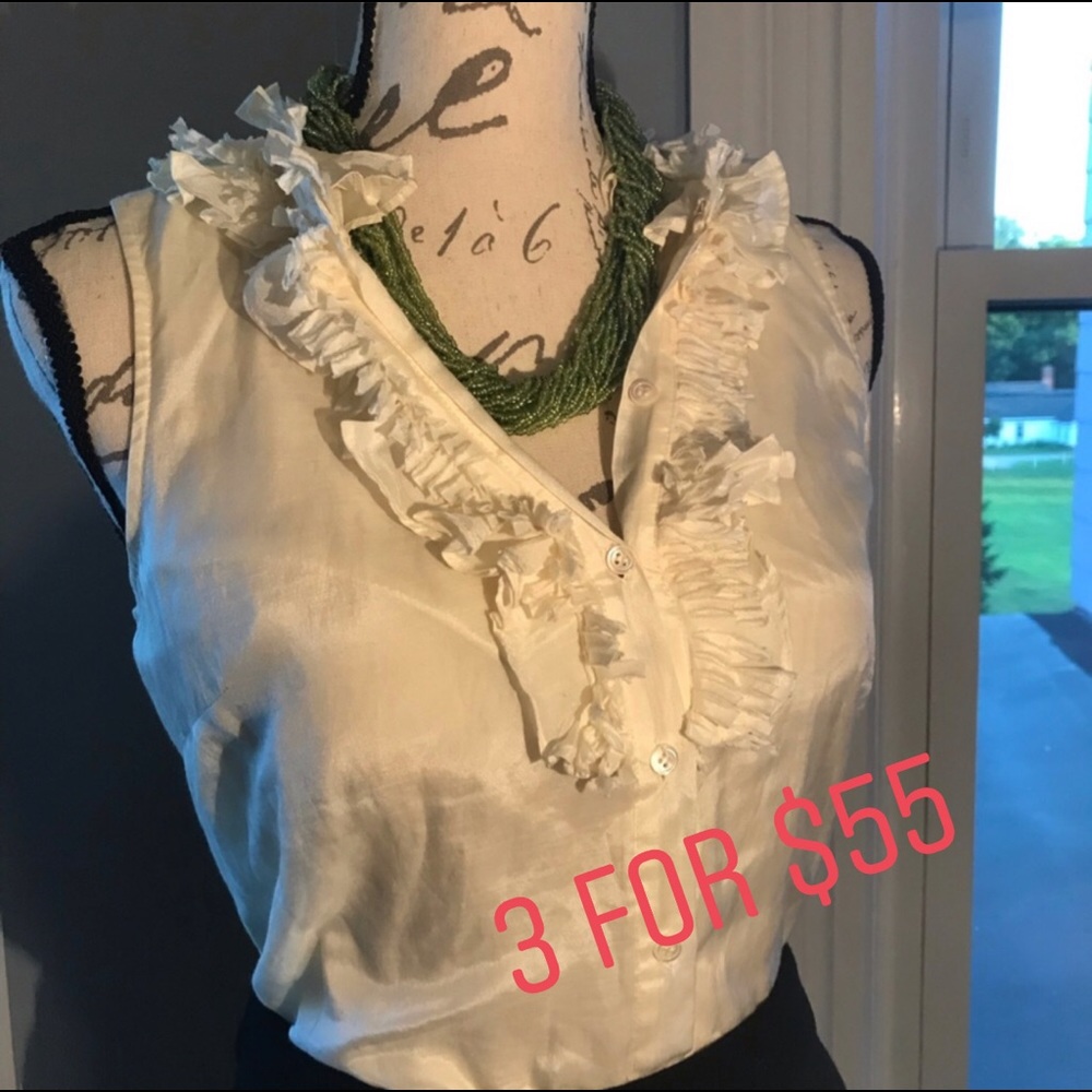 Actually you do need a cream silk blouse!